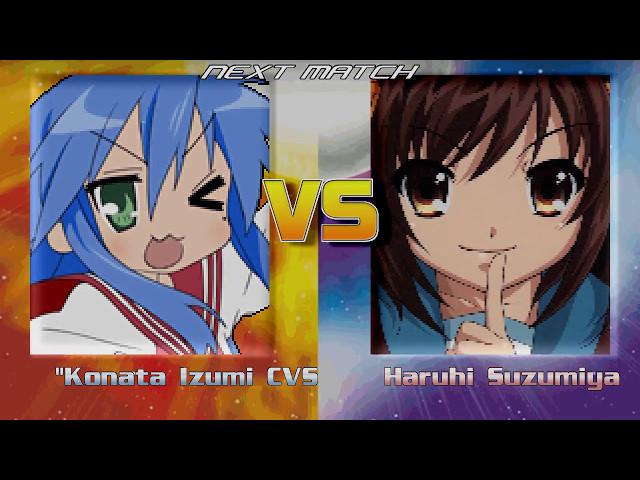 NICK54222 MUGEN: OBS TESTFIRE #6.5: Asuna, Yuuki, Shana, Reimu Hakurei, Haruhi, Konata REMAKE