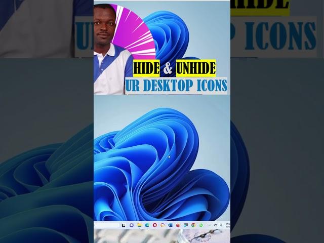 HOW TO ENABLE & DISABLE YOUR DESKTOP ICONS