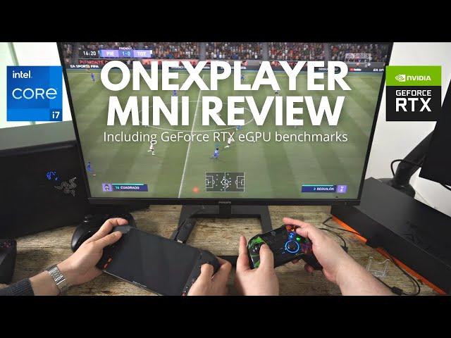 ONEXPLAYER Mini Review - Benchmarks with different TDP's and GeForce RTX 3070ti eGPU