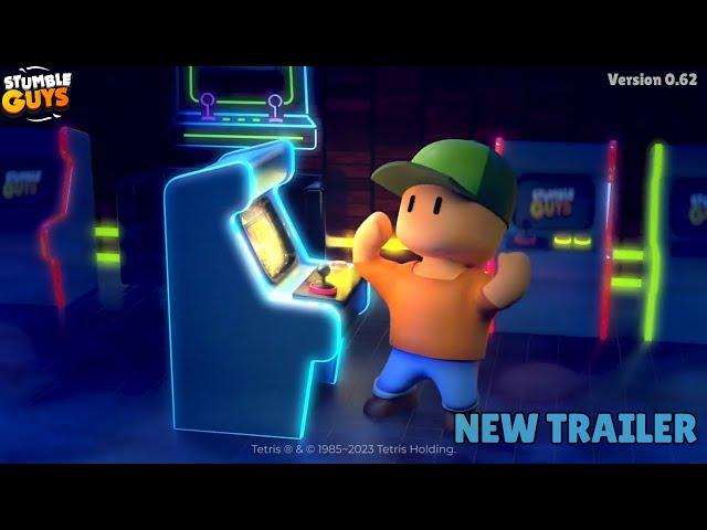 STUMBLE GUYS x Tetris Collabe Trailer | 0.62 UPDATE