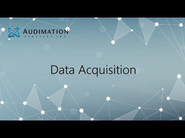 Audit Data Analytics - What is Data Acquisition?