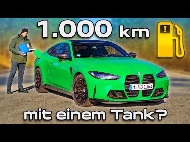 Nur 6 Liter? So viel verbraucht der BMW M4 wirklich!