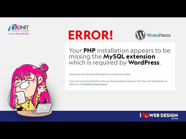 SOLVED! PHP installation appears to be missing the MySQL extension which is required by WordPress.