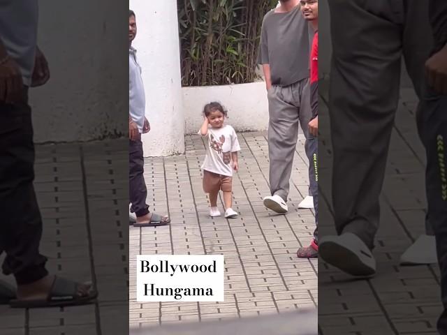 ADORABLE   Raha is walking with her dad Ranbir Kapoor #shorts #bollywood