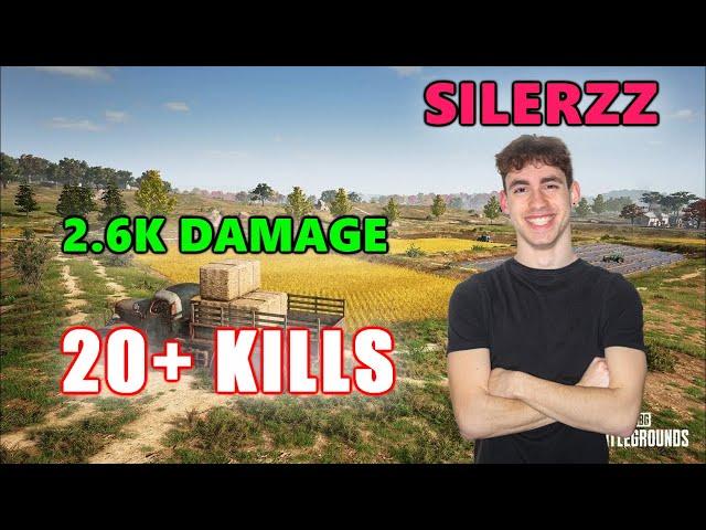 SILERZZ - 20+ KILLS (2.6K Damage) - Duo - PUBG