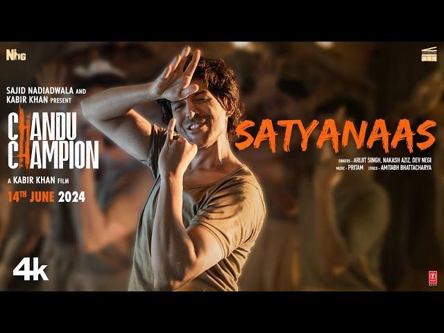 Chandu Champion: Satyanaas | Kartik Aaryan | Pritam,Arijit Singh,Nakash,Dev,Amitabh |Sajid N,Kabir K