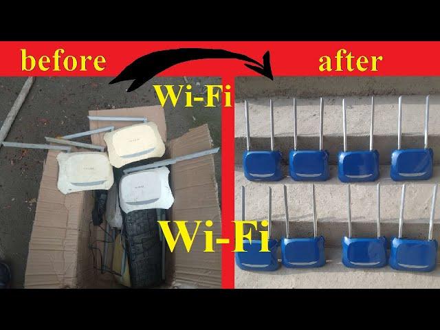 Wi Fi  before and after / work on Wi-Fi DM NEW