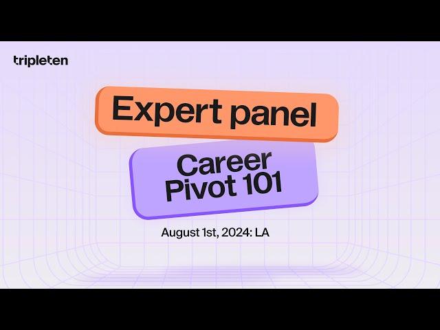 Expert panel, TripleTen TechTalks