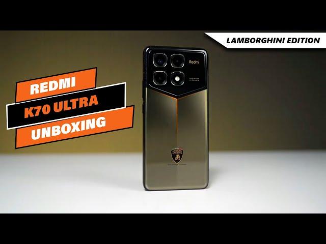 Xiaomi Redmi K70 Ultra Lamborghini Edition Unboxing | Price in UK | Hands on Review