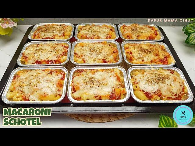 RESEP MACARONI SCHOTEL PANGGANG || MACARONI SCHOTEL GURIH & CREAMY || Enaknya Lumer di Mulut ️