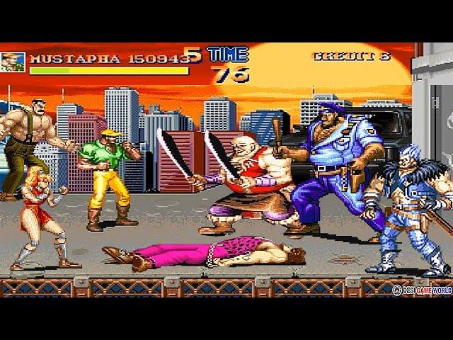 Final Fight and Cadillacs and Dinosaurs Ultra Mod 2.1 OpenBOR Edition Longplay