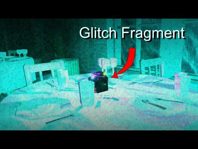 Encountering the Glitch Fragment in Halt's Dining Room (Roblox Doors)