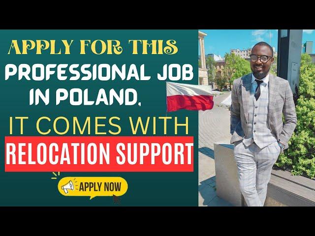 This Job offer comes with Relocation Support to Poland | Apply Now! | Professional Jobs in Poland