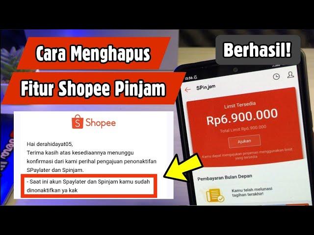 Cara Nonaktifkan Shopee Pinjam | Agar Tidak Disalahgunakan