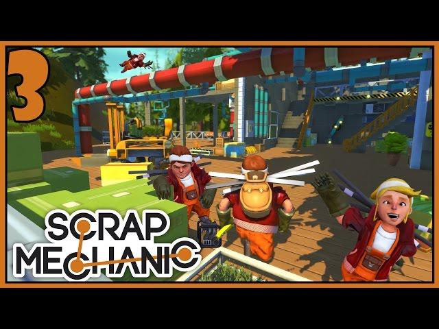 Conveyor Line - Scrap Mechanic Gameplay - Part 3 [Let's Play Scrap Mechanic]