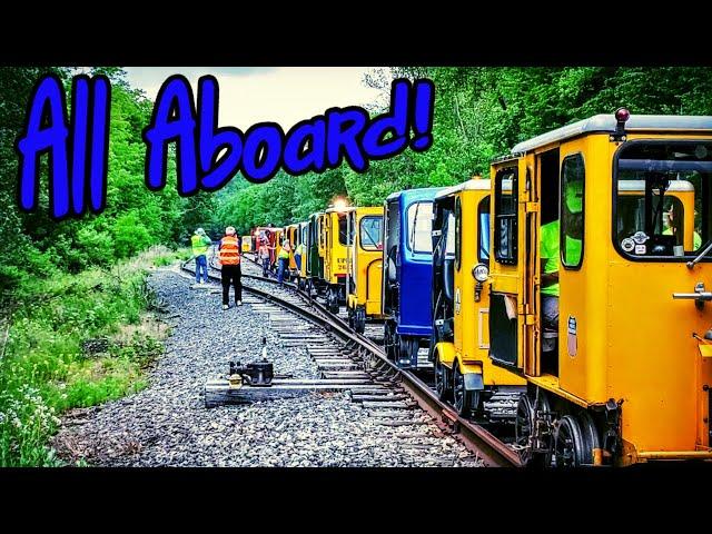 Riding The Rails On A Speeder (Incredible Experience) - Stourbridge Line