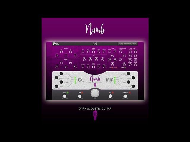 Numb - Dark Acoustic Guitar VST (Demo)