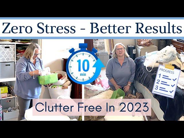 I'm decluttering my entire house in 10 minutes a day! ⏰ Declutter With Me  ⏰ Clutter Free in 2023