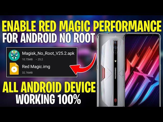 Enable Red Magic Performance For Android With Magisk Module No Root | Max FPS & Fix Lag!