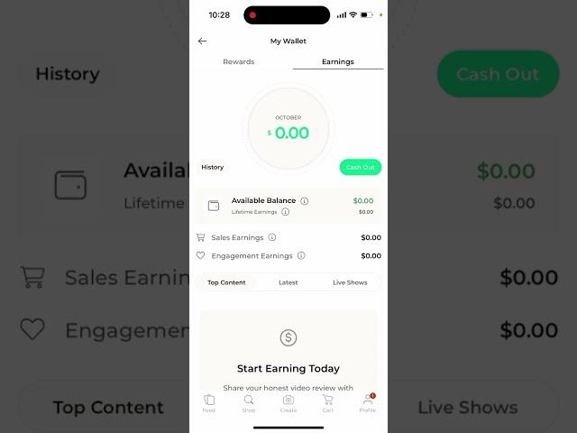How to withdraw money in Flip.shop app?