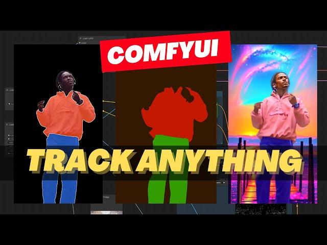 ComfyUI animation with segmentation: TrackAnything with SAM models