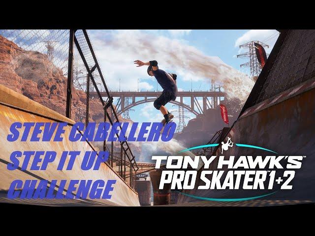 Steve Cabellero "Step it Up" Challenge in THPS 1 + 2