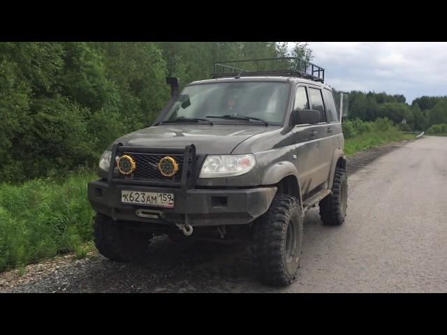 УАЗ 469, УАЗ ХАНТЕР И ДВА ПАТРИОТА - ОФФРОАД59/OFFROAD59 ПЕРМЬ 2019