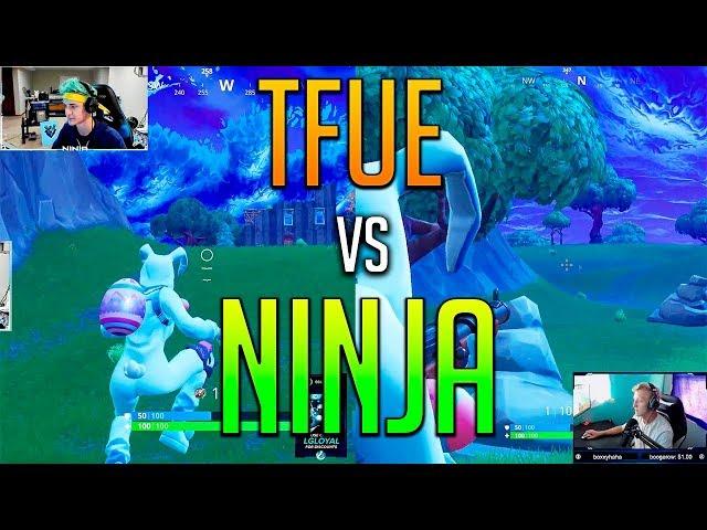 Tfue VS Ninja Perfect Sync | Fortnite