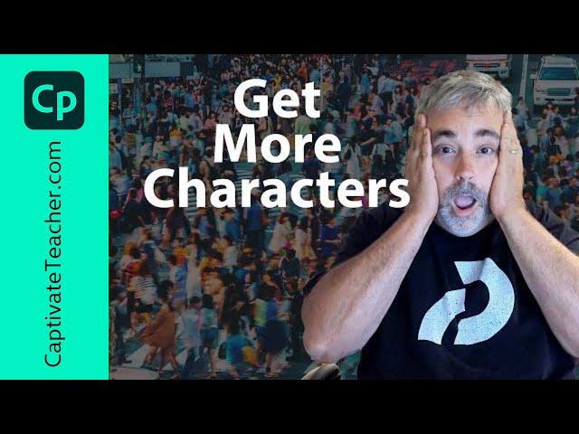 Get More Characters in Your Adobe Captivate Classic eLearning