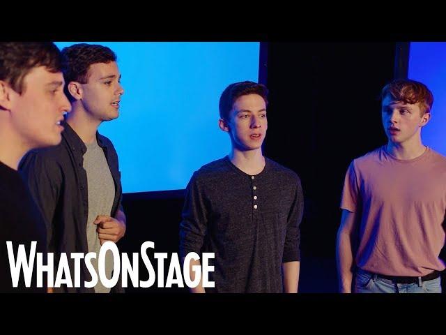 Dear Evan Hansen in the West End | Four Evans sing "For Forever"