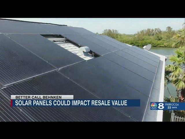 Solar panels impacting real estate deals