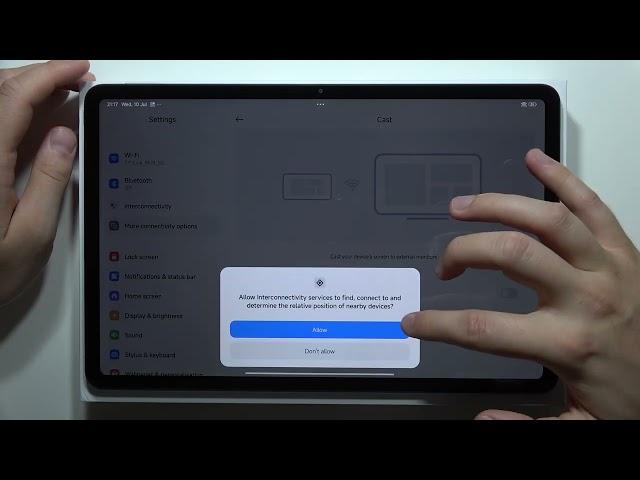 Redmi Pad Pro: Cast Screen to TV - Connect with TV
