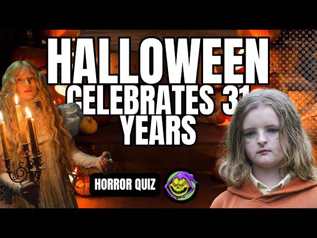 Do you know the best horror from the last 31 years? Take this horror quiz to find out! #horrorquiz