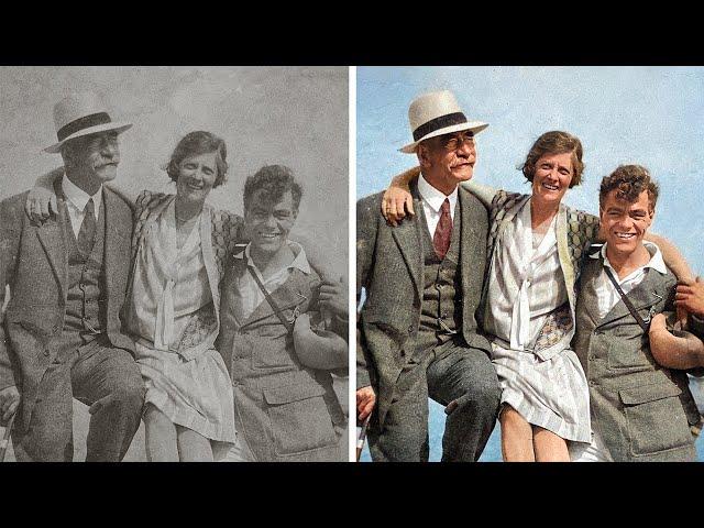 World's Best AI to Color B&W Photos... and it's Free!