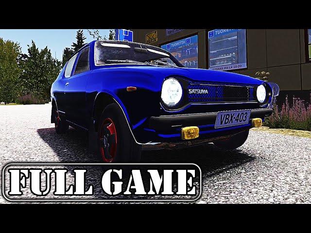 MY SUMMER CAR | 2023 | Longplay Walkthrough | Full Game | Part 1/2