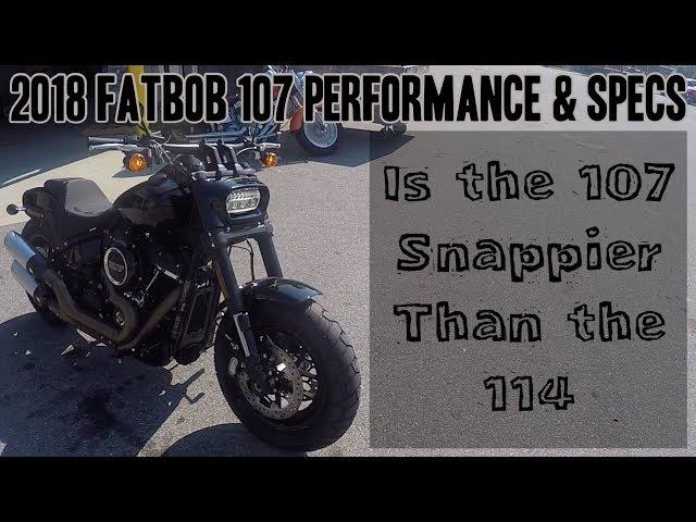 Harley Davidson Fatbob Review. 107 or 114?