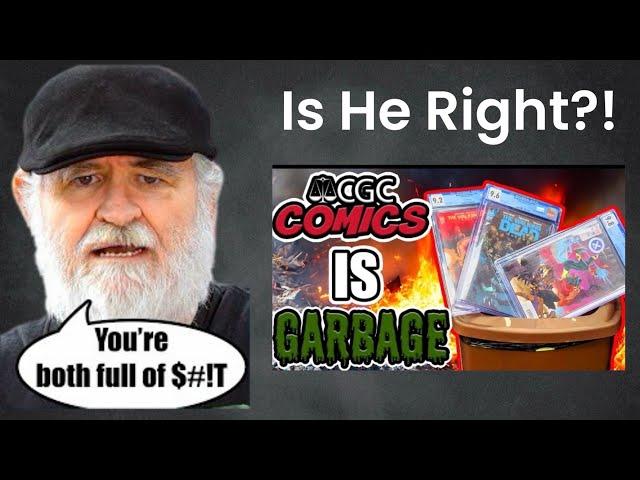 This Comic Shop Owner HATES Graded Comic Books ... Epic Rant