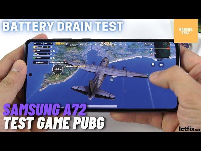 Samsung Galaxy A72 PUBG Mobile Gaming test | Snapdragon 720G, 90Hz Display