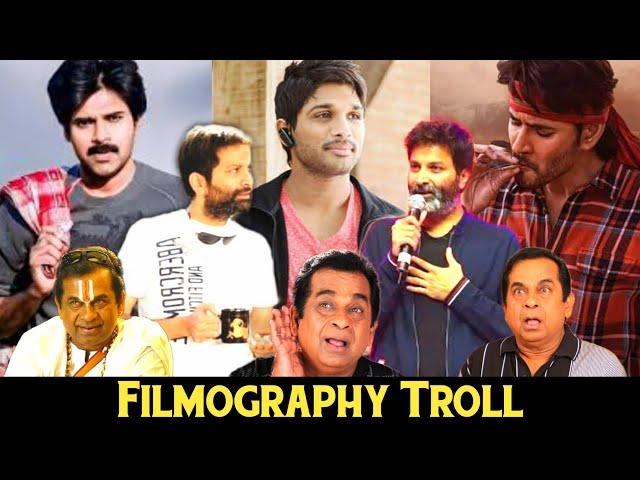 Director Trivikram Srinivas Filmography Troll