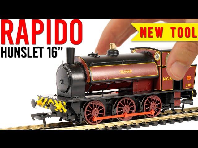 Rapido's New Hunslet 16" Saddle Tank Engine | Unboxing & Review