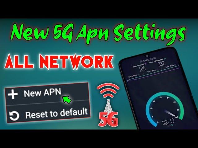 secret 5g apn settings 2024 for all networks