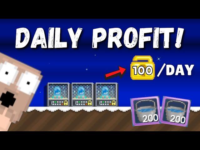 HOW TO PROFIT 1DL/DAILY  WITH UNDERSEA BLAST!!! | Growtopia How To Get Rich 2021| TriggerFear