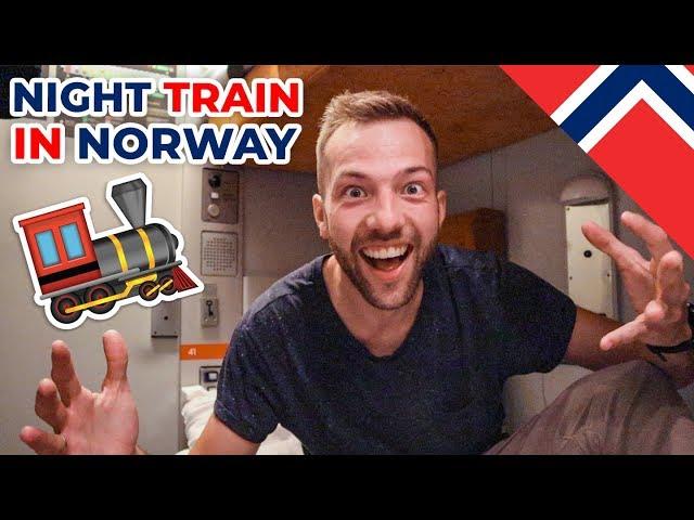 NIGHT TRAIN IN NORWAY! First class sleeper review