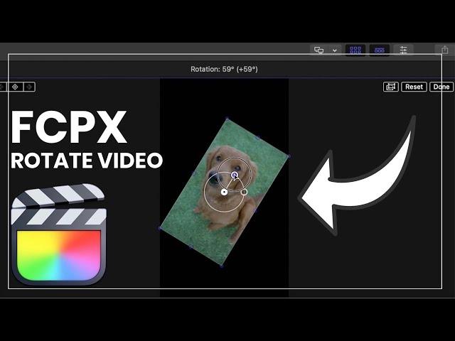 How To Rotate Video In Final Cut Pro X