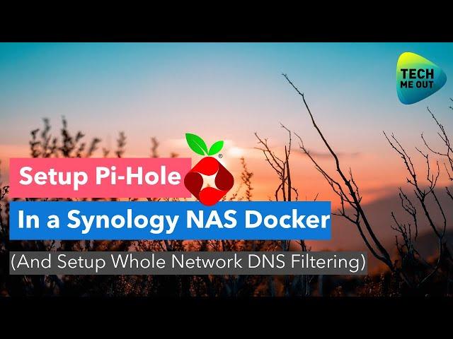 Setup PiHole in a Synology NAS Docker (Whole Network DNS Filtering)