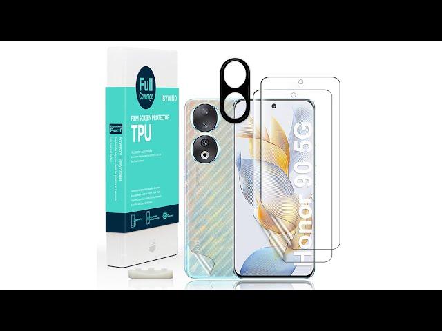 Honor 90 5G Protector With plastic positioner & In-Display Fingerprint Support From Ibywind