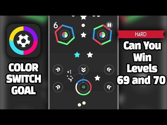 Color Switch GOAL Mode All Hard Levels 