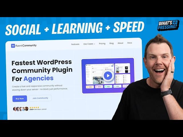 WordPress Finally Has a REAL Community Plugin (FluentCommunity Review)