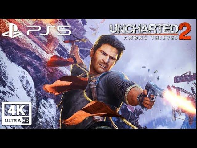 UNCHARTED 2: AMONG THIEVES PS5 All Cutscenes (Game Movie) 4K 60FPS Ultra HD