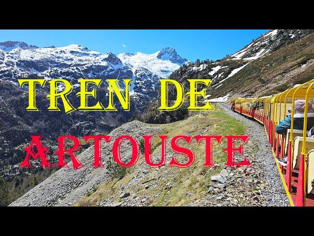 EL TREN MÁS ALTO DE EUROPA DE VÍA ESTRECHA #tren #artouste #france  #dji #breathtakingviews #travel